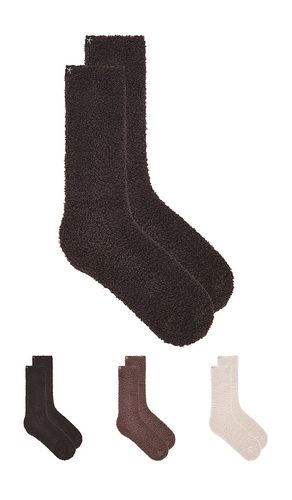 X Revolve Cozychic 3 Pair Sock Set in - Barefoot Dreams - Modalova