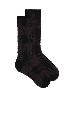 Cozychic Buffalo Plaid Socks in - Barefoot Dreams - Modalova