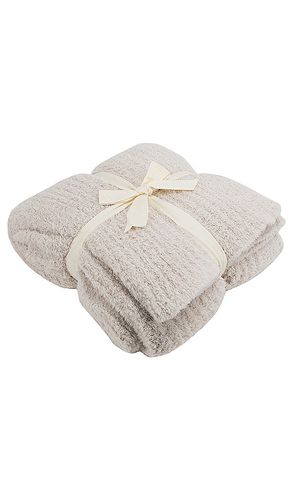 CozyChic Ribbed Throw in Cream - Barefoot Dreams - Modalova