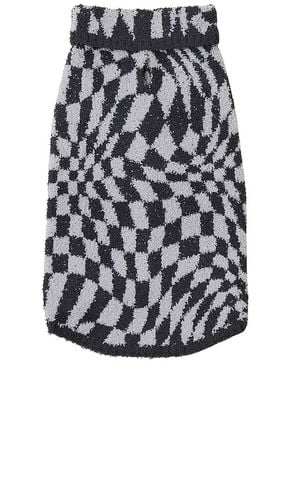 CozyChic Checkered Pet Sweater in Black,White. - size L (also in M, S, XL/1X, XS) - Barefoot Dreams - Modalova