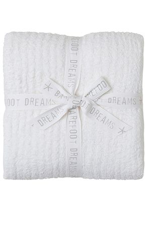 CozyChic Ribbed Throw in Cream - Barefoot Dreams - Modalova