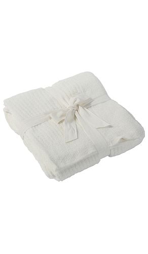 Cozychic Lite Ribbed Throw in White - Barefoot Dreams - Modalova