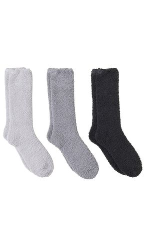 Cozychic 3 Pair Sock Set in Multi - Barefoot Dreams - Modalova