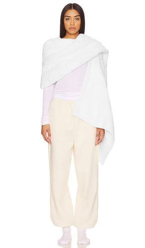 CozyChic Diamond Weave Blanket Scarf in White - Barefoot Dreams - Modalova