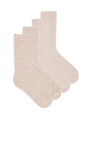 CozyChic 2 Pair Sock Set in Nude - Barefoot Dreams - Modalova