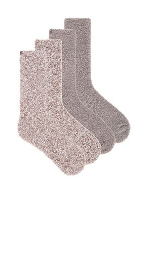 CozyChic 2 Pair Sock Set in Grey - Barefoot Dreams - Modalova