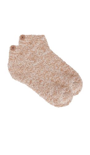 CozyChic Heathered Tennis Socks in Nude - Barefoot Dreams - Modalova