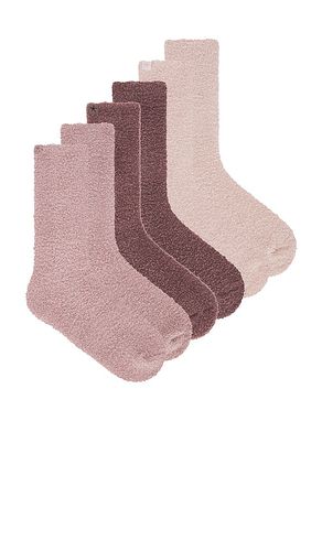 CozyChic 3 Pair Sock Set in Mauve - Barefoot Dreams - Modalova