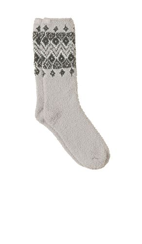 CozyChic Fair Isle Sock in Cream - Barefoot Dreams - Modalova