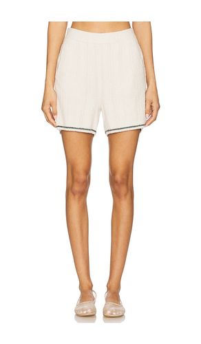 CozyChic Light Pointelle Shorts in Cream. - size L (also in M, S, XL, XS) - Barefoot Dreams - Modalova