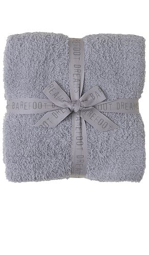 CozyChic Ribbed Throw in Grey - Barefoot Dreams - Modalova