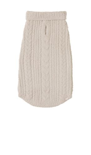 CozyChic Cable Pet Sweater in Cream. - size M (also in S, XS, XXL) - Barefoot Dreams - Modalova