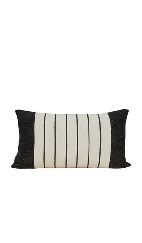 CozyChic Cotton Border Stripe Pillow in Black,White - Barefoot Dreams - Modalova