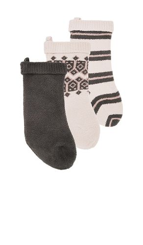 X REVOLVE CozyChic Holiday Stocking in Ivory - Barefoot Dreams - Modalova