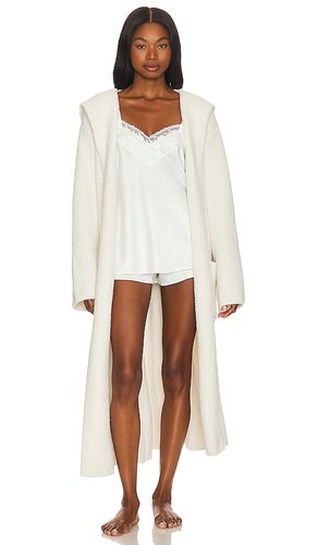 CozyChic Ribbed Hooded Robe in White. - size 1 (also in 2, 3) - Barefoot Dreams - Modalova