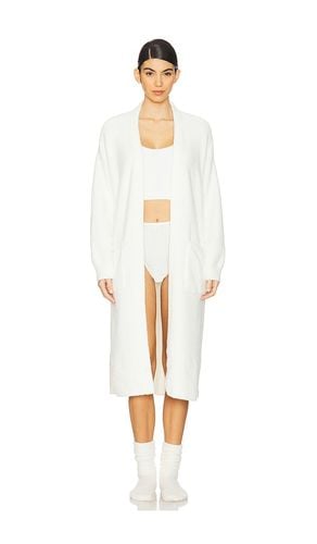 CozyChic Luxe High Slit Cardigan in White. - size M (also in L, S, XL, XS) - Barefoot Dreams - Modalova