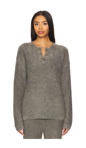 CozyChic Lite Textured Pullover in Olive. - size M (also in S, XS) - Barefoot Dreams - Modalova