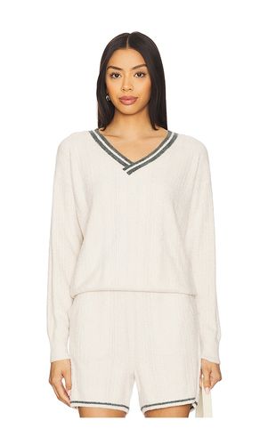CozyChic Light Pointelle Pullover in Cream. - size L (also in M, S, XL, XS) - Barefoot Dreams - Modalova