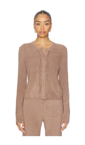 STRICKJACKE MIT GERIPPTER RÜSCHENFRONT CCUL in . Größe S. Also in XS, L - Barefoot Dreams - Modalova
