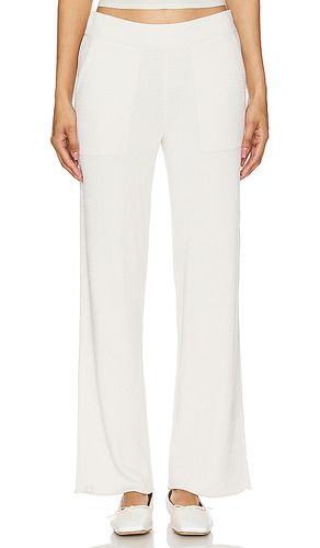 CozyChic Ultra Lite Wide Leg Rolled Hem Pant in Neutral. - size L (also in M, S, XL) - Barefoot Dreams - Modalova