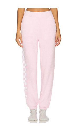 CozyChic Ultra Light Barbie Checkered Jogger in Pink. - size L (also in M, S, XL, XS) - Barefoot Dreams - Modalova