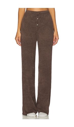 CozyChic Ultra Light Ribbed Lounge Pant in Brown. - size L (also in XL) - Barefoot Dreams - Modalova
