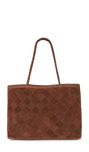 Bolsa tejida gabrielle en color cognac talla all - BEMBIEN - Modalova