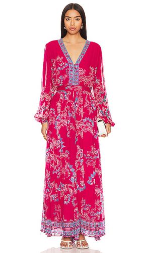 Maheen Maxi Dress in Fuchsia. - size L (also in M, S) - HEMANT AND NANDITA - Modalova