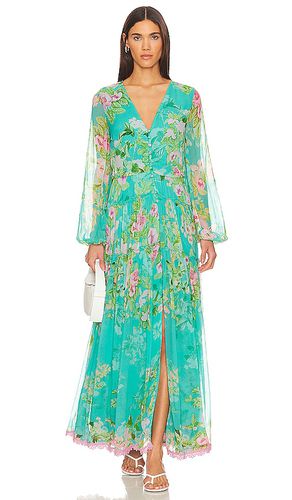 Azra Maxi Dress in Teal. - size S (also in XS, XXS) - HEMANT AND NANDITA - Modalova