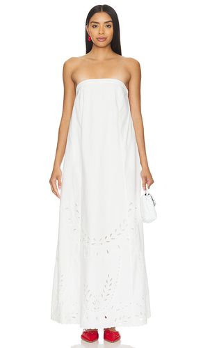 X Revolve Ayla Strapless Maxi Dress in White. - size M (also in L, S) - HEMANT AND NANDITA - Modalova