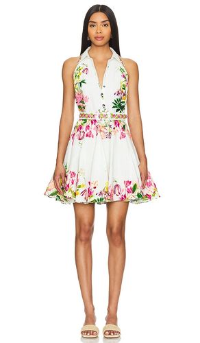 Short Dress With Highlight Emb And Buckle Belt in Black. - size L (also in XXS) - HEMANT AND NANDITA - Modalova