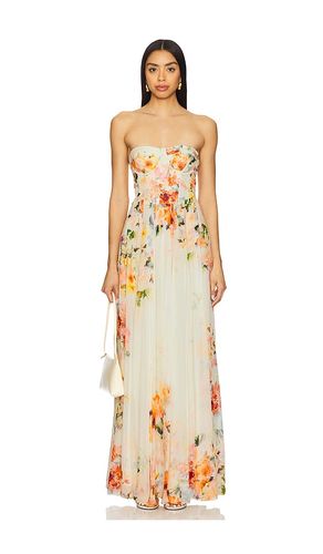 Corsetted Long Dress in Ivory. - size M (also in XS) - HEMANT AND NANDITA - Modalova