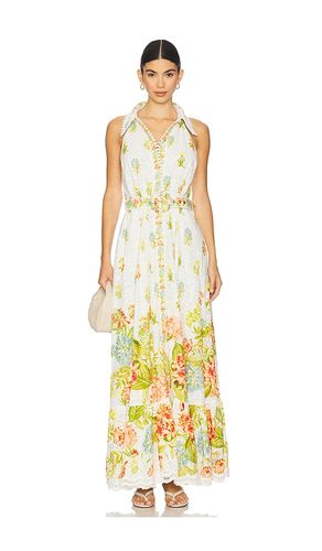 Long Shirt Dress With Buckle Belt in White. - size M (also in S, XS) - HEMANT AND NANDITA - Modalova
