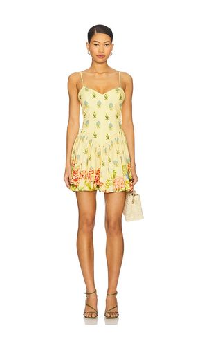 Short Dress in Lemon. - size L (also in M, S, XS, XXS) - HEMANT AND NANDITA - Modalova