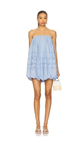 Tube Balloon Mini Dress in Blue. - size L (also in M, S, XS) - HEMANT AND NANDITA - Modalova