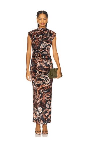 Mock Neck Midi Dress in ,. Size L. Also in S, XS - HEMANT AND NANDITA - Modalova