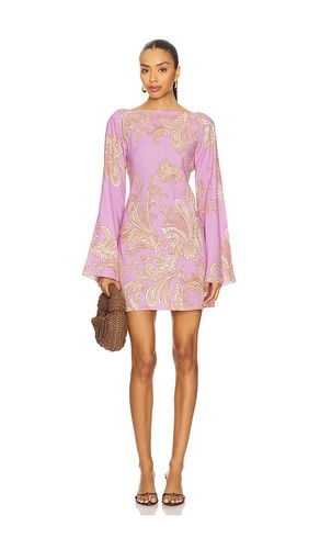 Short Dress in Purple. - size M (also in S, XS) - HEMANT AND NANDITA - Modalova