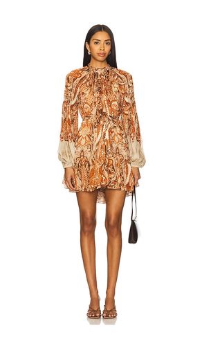 Short Dress in Brown. - size L (also in M, S, XS) - HEMANT AND NANDITA - Modalova
