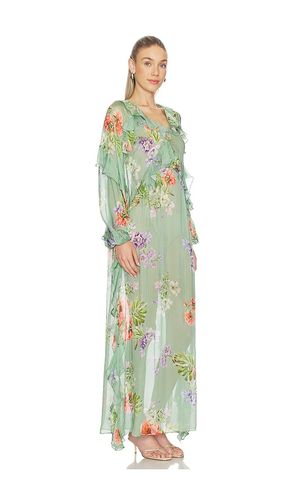 Long Ruffle Kaftan in . - size M (also in XS, XXS) - HEMANT AND NANDITA - Modalova