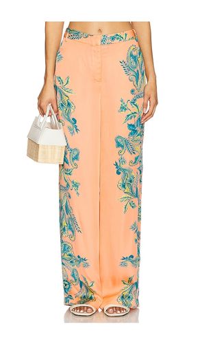 Straight Pants With Buckle Belt in Pink,Blue. - size M (also in S, XS, XXS) - HEMANT AND NANDITA - Modalova