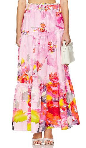 Belted Maxi Skirt in Pink. - size M (also in L, XL) - HEMANT AND NANDITA - Modalova