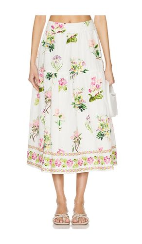 Midi Skirt in White. - size M (also in L) - HEMANT AND NANDITA - Modalova