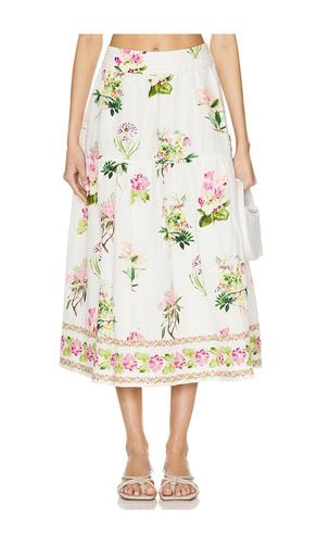 Midi Skirt in White. - size M (also in L, S) - HEMANT AND NANDITA - Modalova