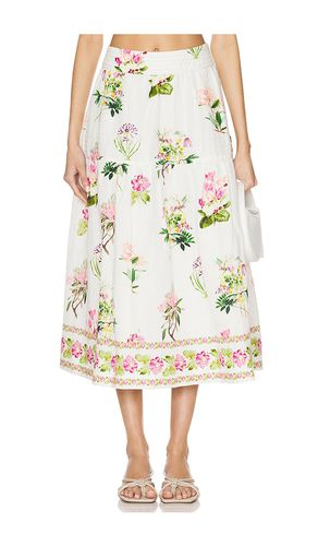 Midi Skirt in White. - size M (also in L, S, XS) - HEMANT AND NANDITA - Modalova