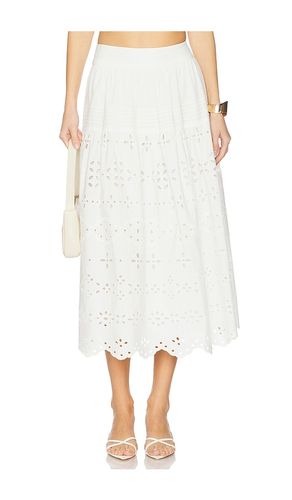 Midi Skirt in White. - size S (also in XS) - HEMANT AND NANDITA - Modalova
