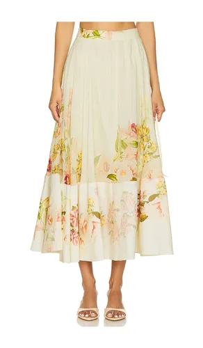 Midi Skirt in Lemon. - size S (also in XS) - HEMANT AND NANDITA - Modalova