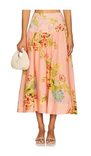 Midi Skirt in Blush. - size M (also in S, XL) - HEMANT AND NANDITA - Modalova