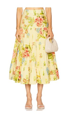 Midi Skirt in Lemon. - size M (also in S, XL) - HEMANT AND NANDITA - Modalova