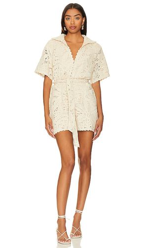 Romper in Ivory. - size M (also in S, XS) - HEMANT AND NANDITA - Modalova