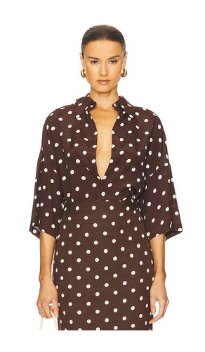 Oversized Polka Dot Shirt in . - size L (also in M) - HEMANT AND NANDITA - Modalova